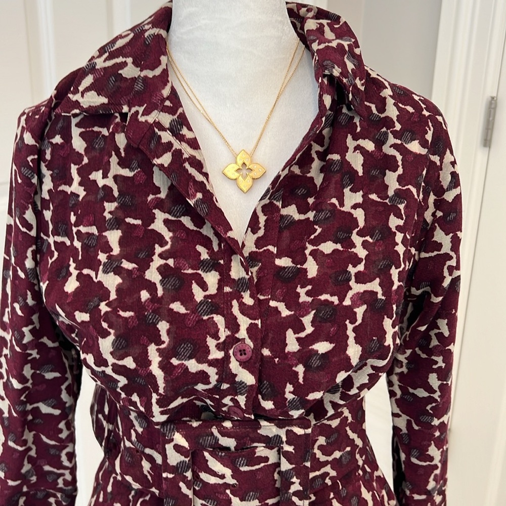 NWT Samantha Sung shirt dress - Picture 2 of 8